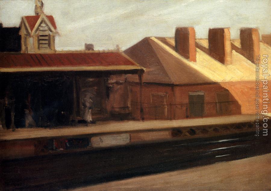 Edward Hopper : The El Station